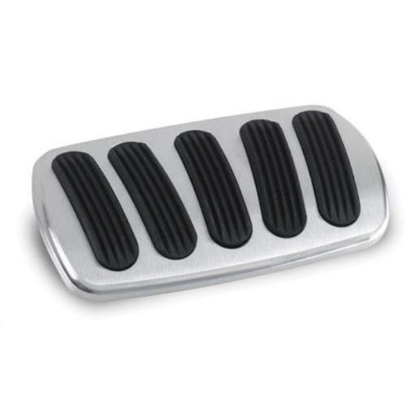 Lokar Billet Aluminum Curved Automatic Power Brake Pedal Pad Large