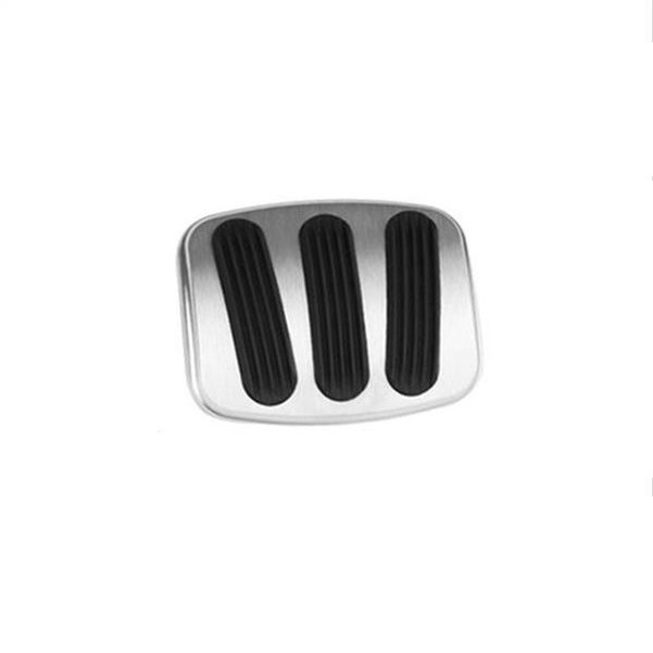 Lokar Billet Aluminum Curved Brake or Clutch Pedal Pad 66-77 Bronco Small - Single