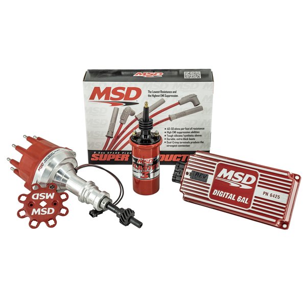 MSD Power Package RED SBF Performance Ignition System, Performance